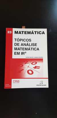 Livro Tópicos de Análise Matemática em IR