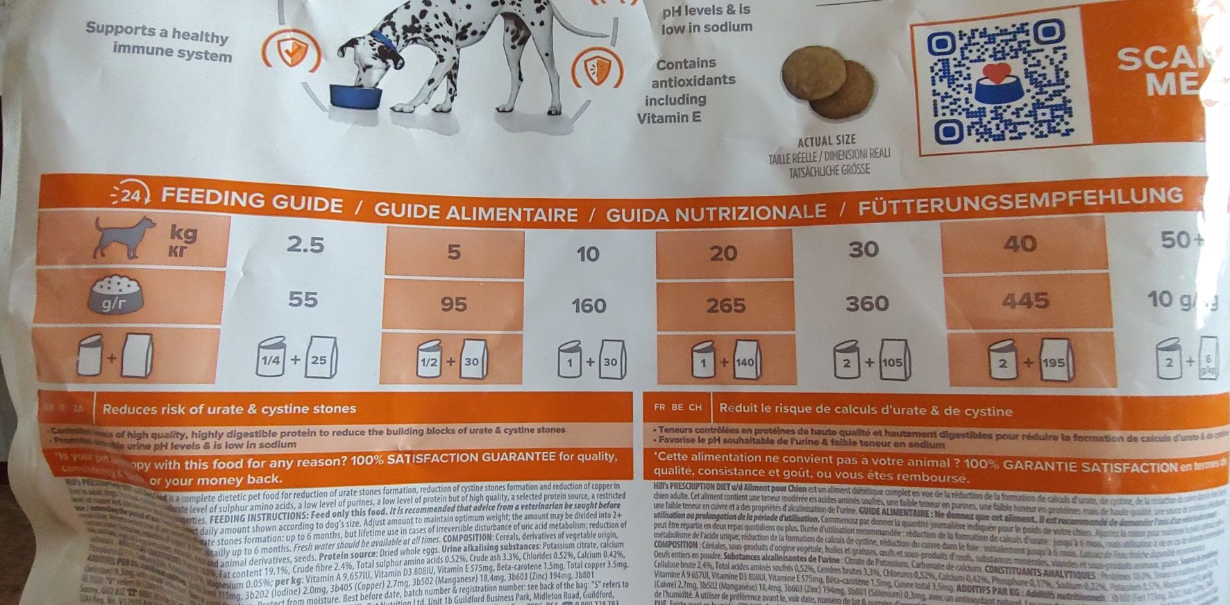 Корм для собак Hill's PRESCRIPTION DIET urinary u/d