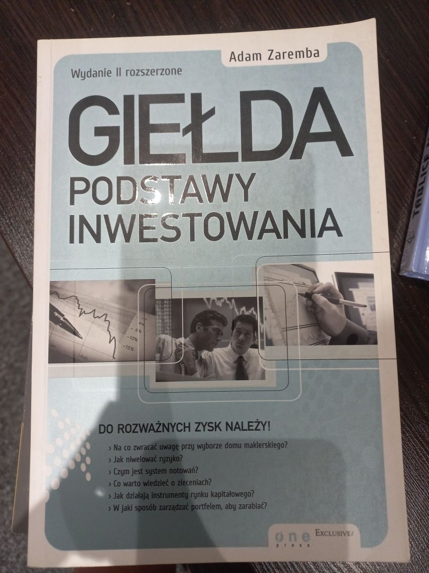Giełda. Podstawy inwestowania. Adam zaremba Wydanie II rozszerzone
Okł