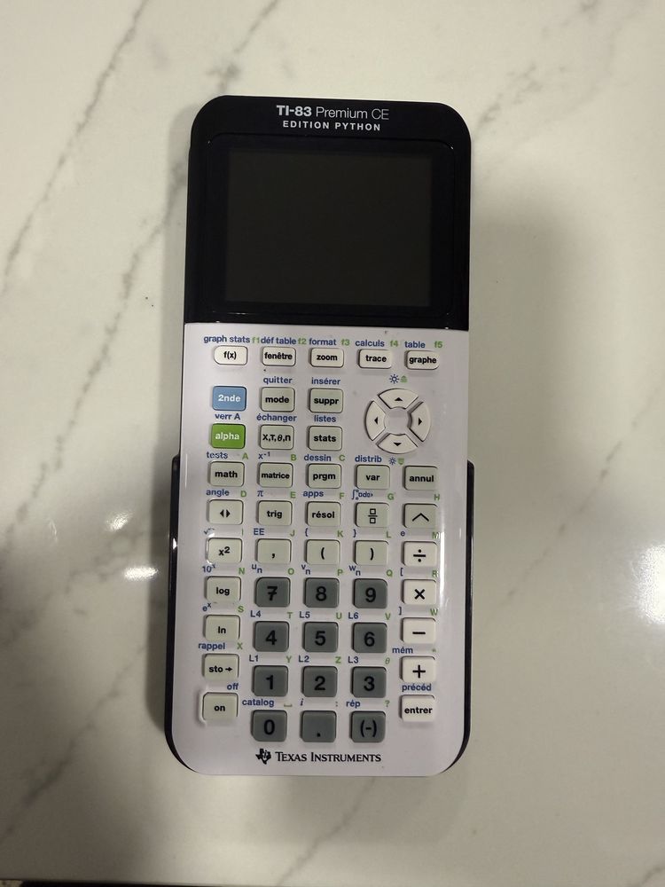 Calculadora texas instruments TI-83 Premium CE Python