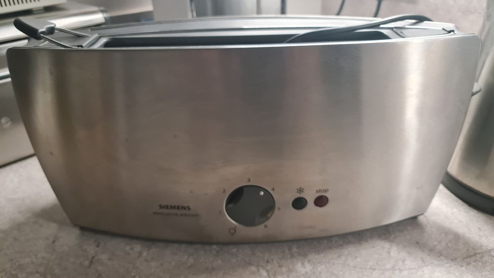 Czajnik i toster Siemens z serii Executive Edition