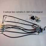 Rozdzielacz 3 Sekcyjny Ursus C-360 Hydrauliczny Zewnętrzny Komplet