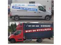 Wynajem samochodów dostawczych. Wynajmę busa.