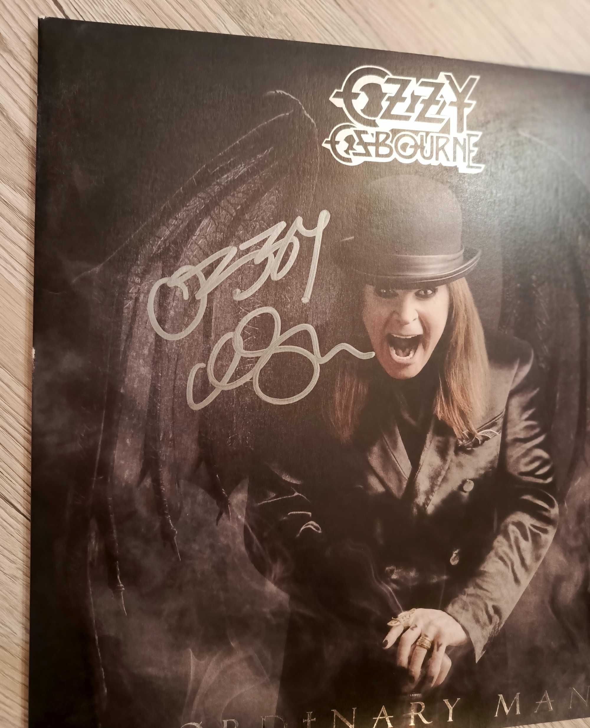 Ozzy Osbourne Signed Ordinary Man Limited Edition LP Autograf Podpis