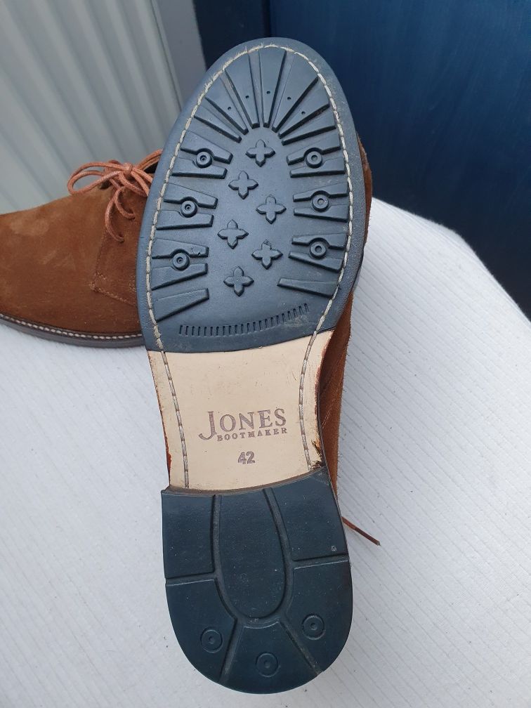 Jones Bootmaker chukka desert boots trzewiki roz. 42/43/44