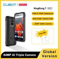 Смартфон Противоударный Cubot KingKong 7 FHD+, 8/128Gb, 64mp + NFC!