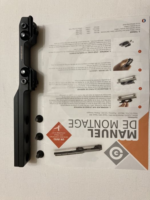 Швидкозʼємне  кріплення INNOMOUNT тепловізора Пульсар Таліон на Блазер