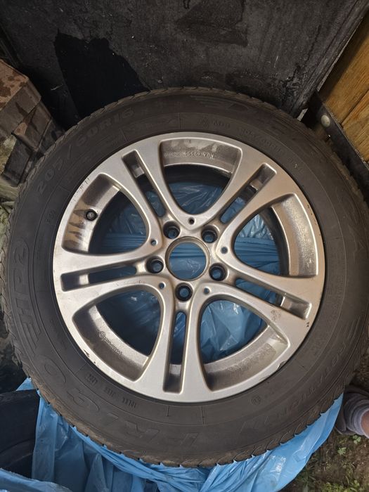 Opony zimowe Dębica na alufelgach mercedes