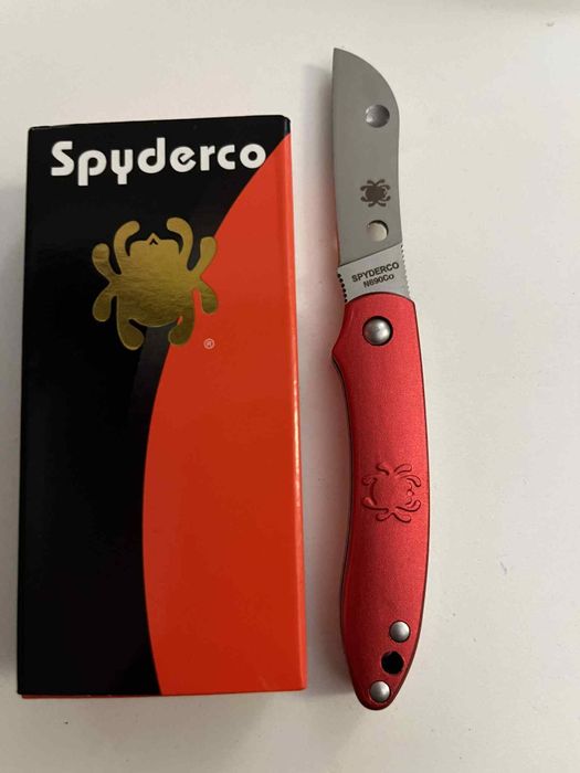 Nóż składany Spyderco Roadie Red C189PRD