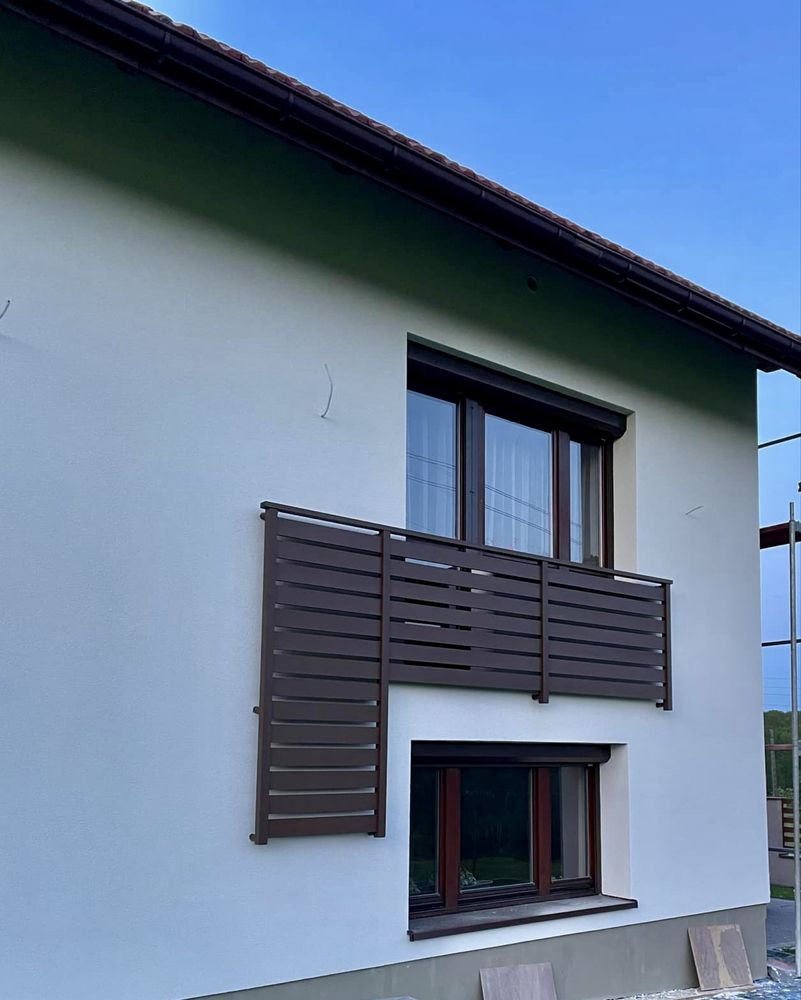 Balustrada Balkonowa Aluminium