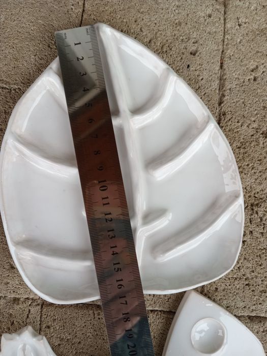 Палітра керамічна. Ручна робота. Керамическая палитра для красок