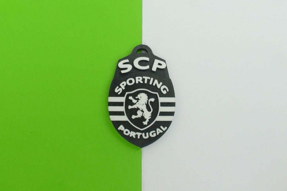 Porta Chaves Sporting Personalizado Com Nome