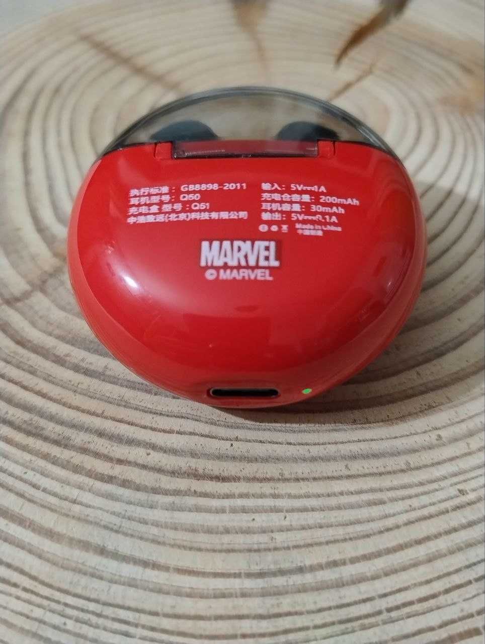 Дитячі bluetooth навушники Marvel Avengers Iron Man Captain America