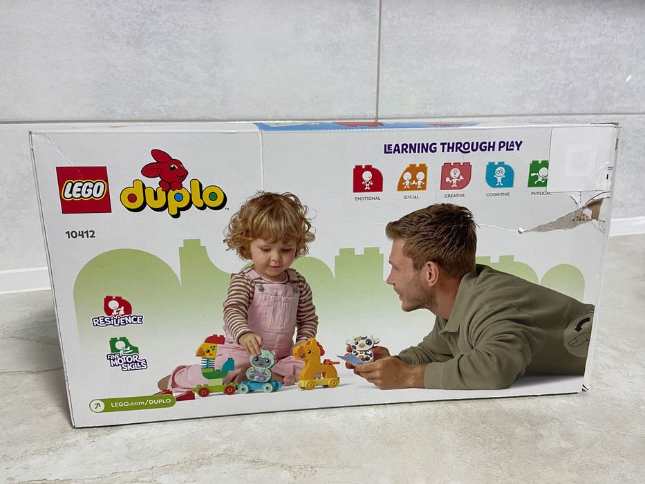Конструктор Lego duplo Animal train потяг з тваринами