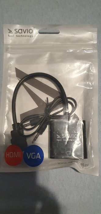 Audio-video adapter HDMI-VGA