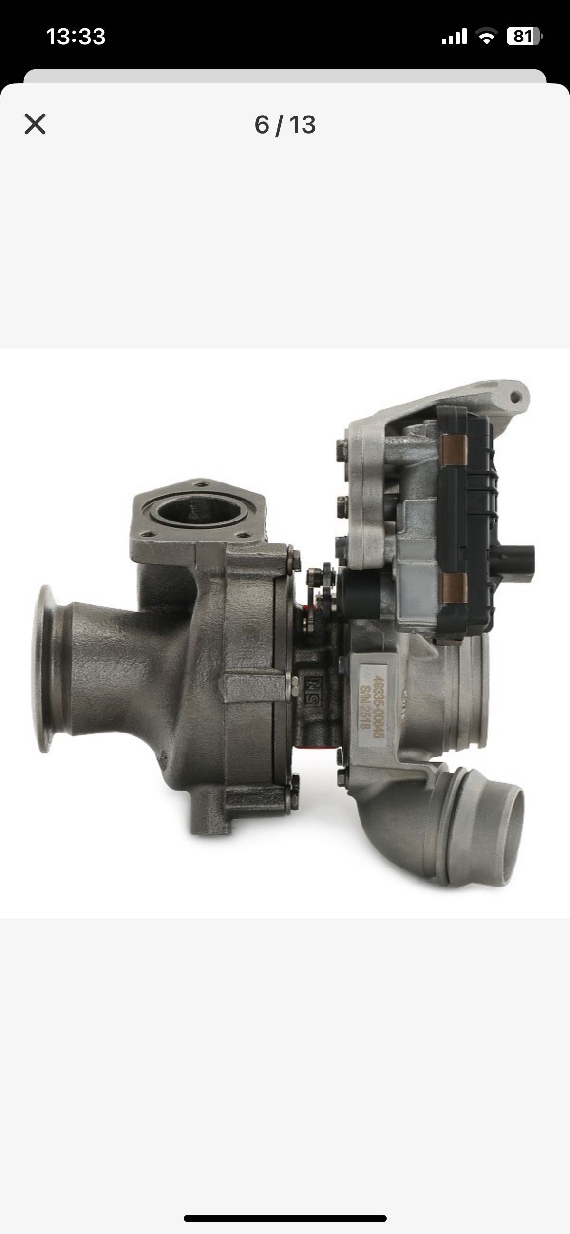 Turbo BMW série 1