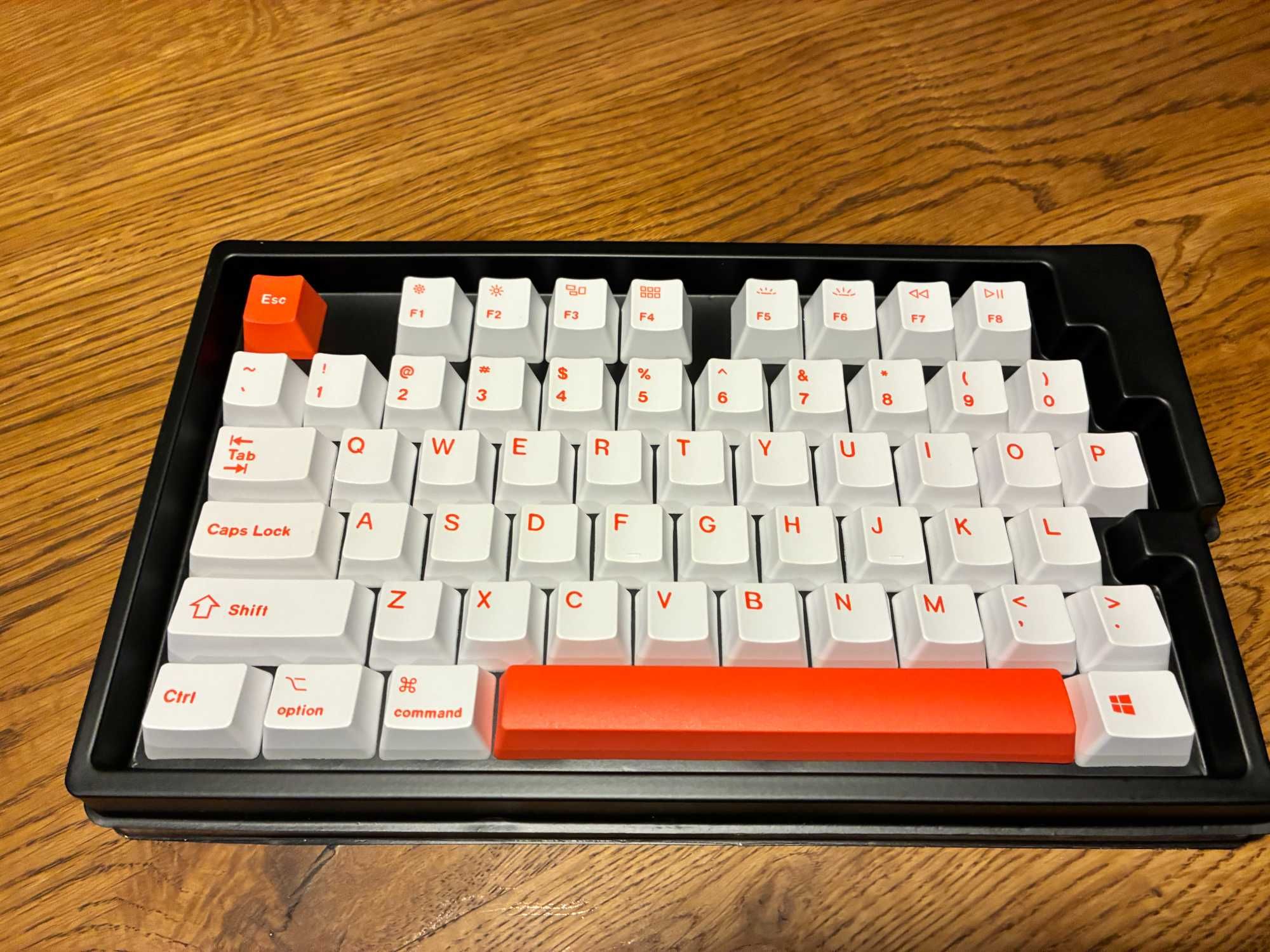 Keycap Keychron OEM Dye-Sub PBT Keycap Set - Orange