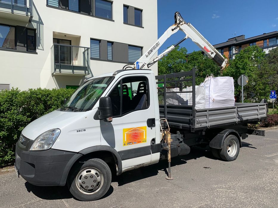 Usługi HDS,transport,wynajem wózka widłowego odbiór BIG BAGÓW Warszawa