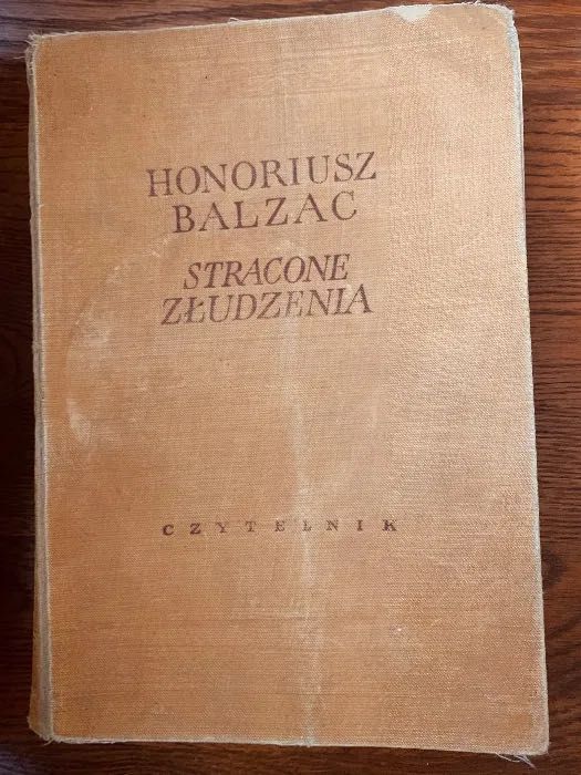 Stracone złudzenia 1955r Honoriusz Balzac