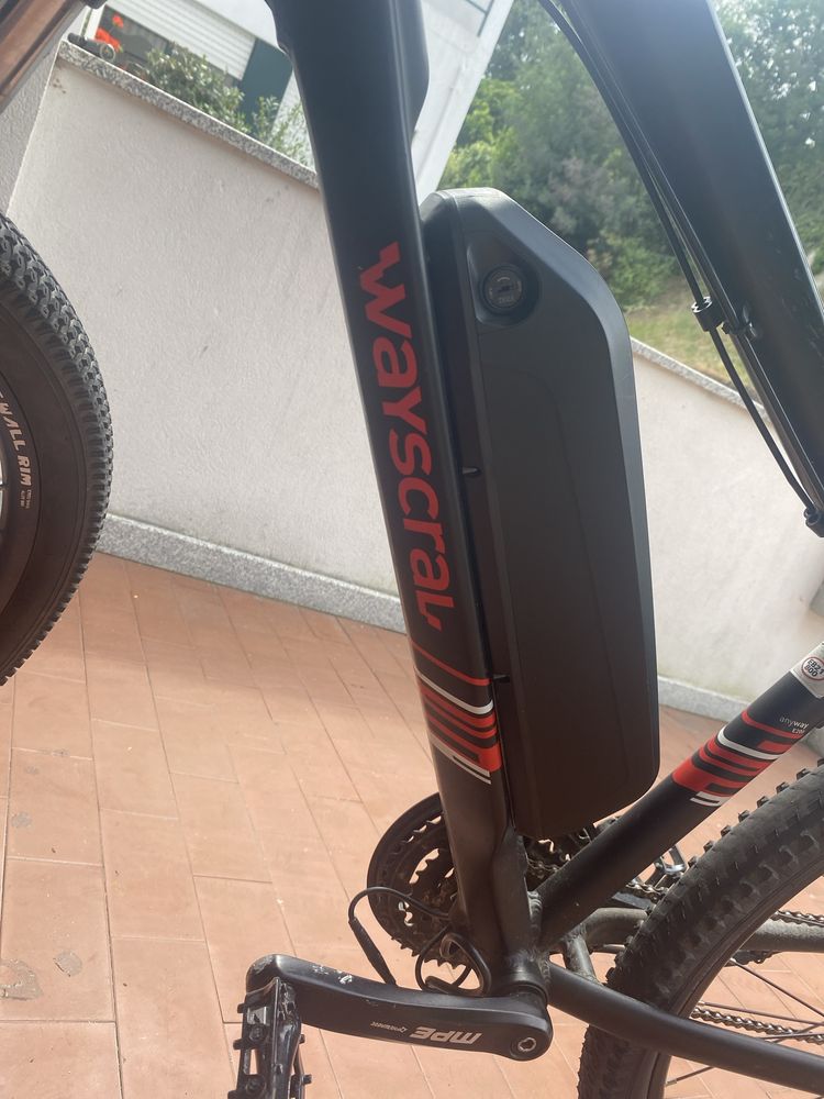 Bicicleta eletrica seminova  wayscrall anyway e200