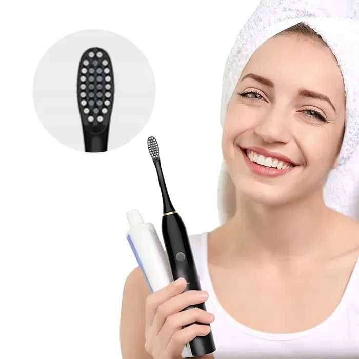 Elektryczna Szczoteczka Soniczna Do Zębów + Gratis