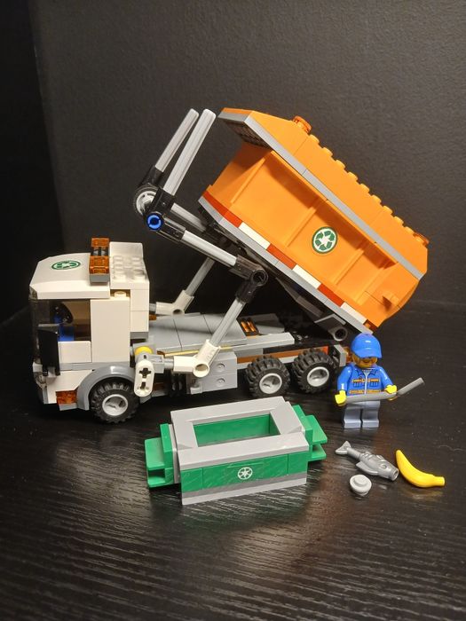 Lego 60118 Śmieciarka, instrukcje, 1 figurka
