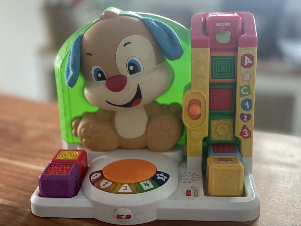 Fisher price cubos de aprendizagem