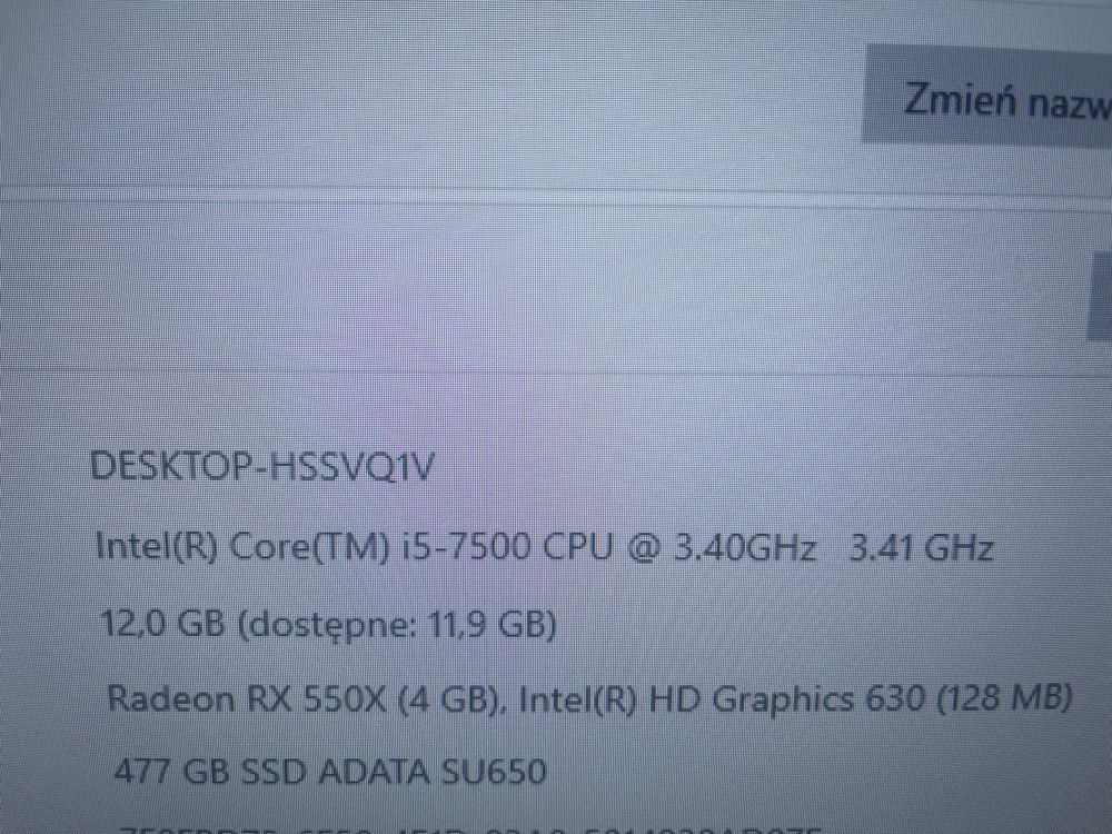 Hp prodesk 400 G4 + radeon rx 550x