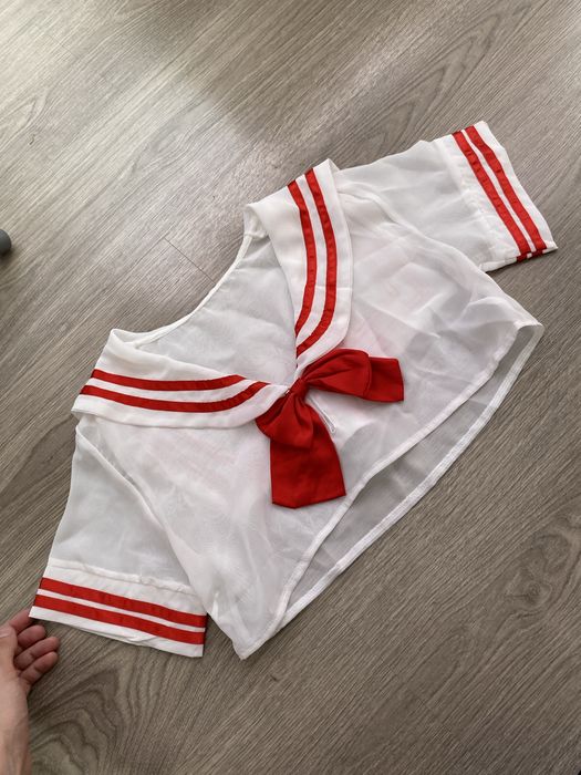 Костюм школярки морячки японська шкільна форма