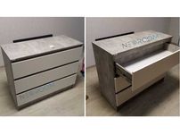 Комоды Индастриал 80 и 100 см шириной на 3 и 4 ящика в наличии.