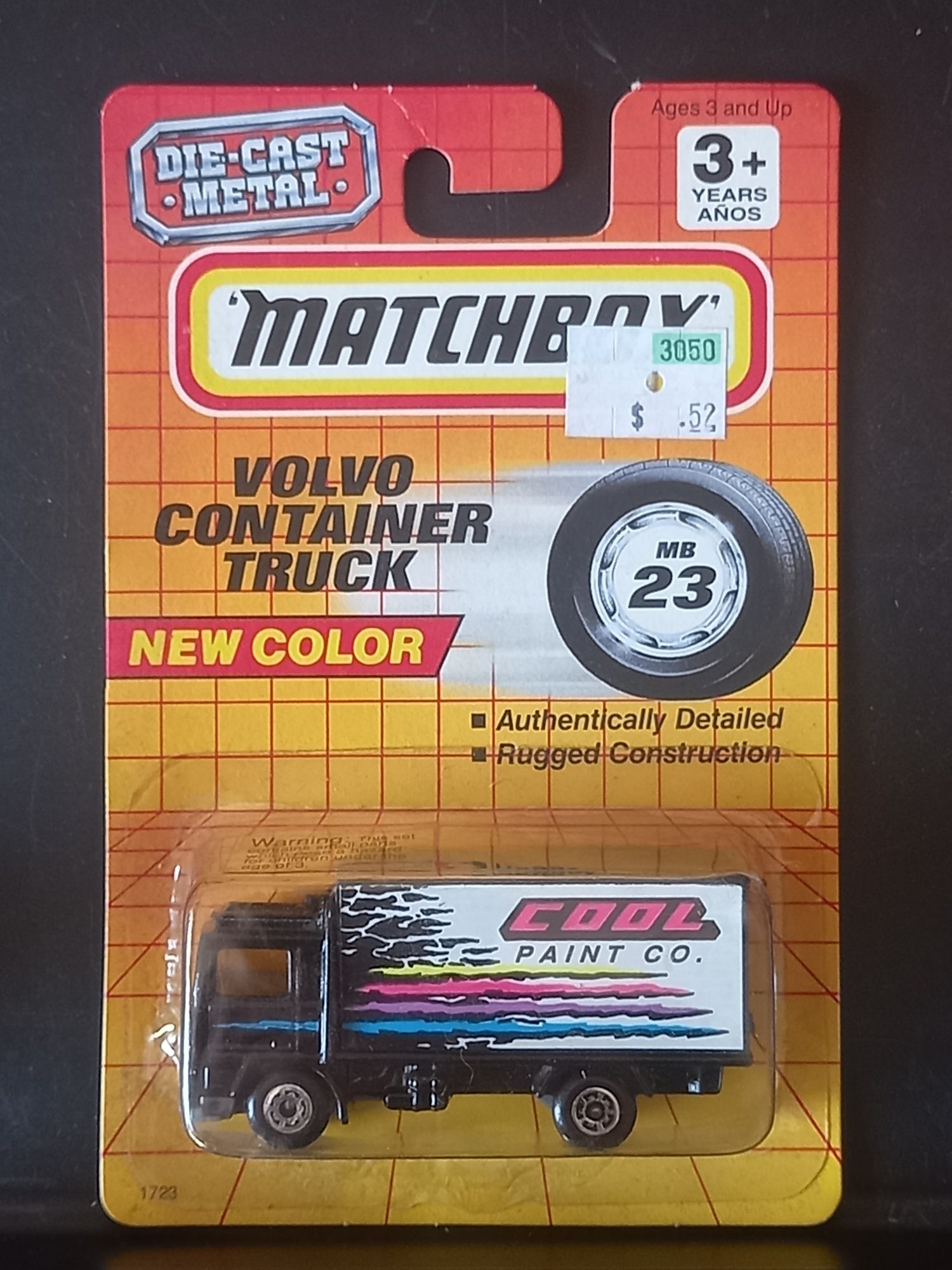 Matchbox volvo contalner truck (ano 1993)