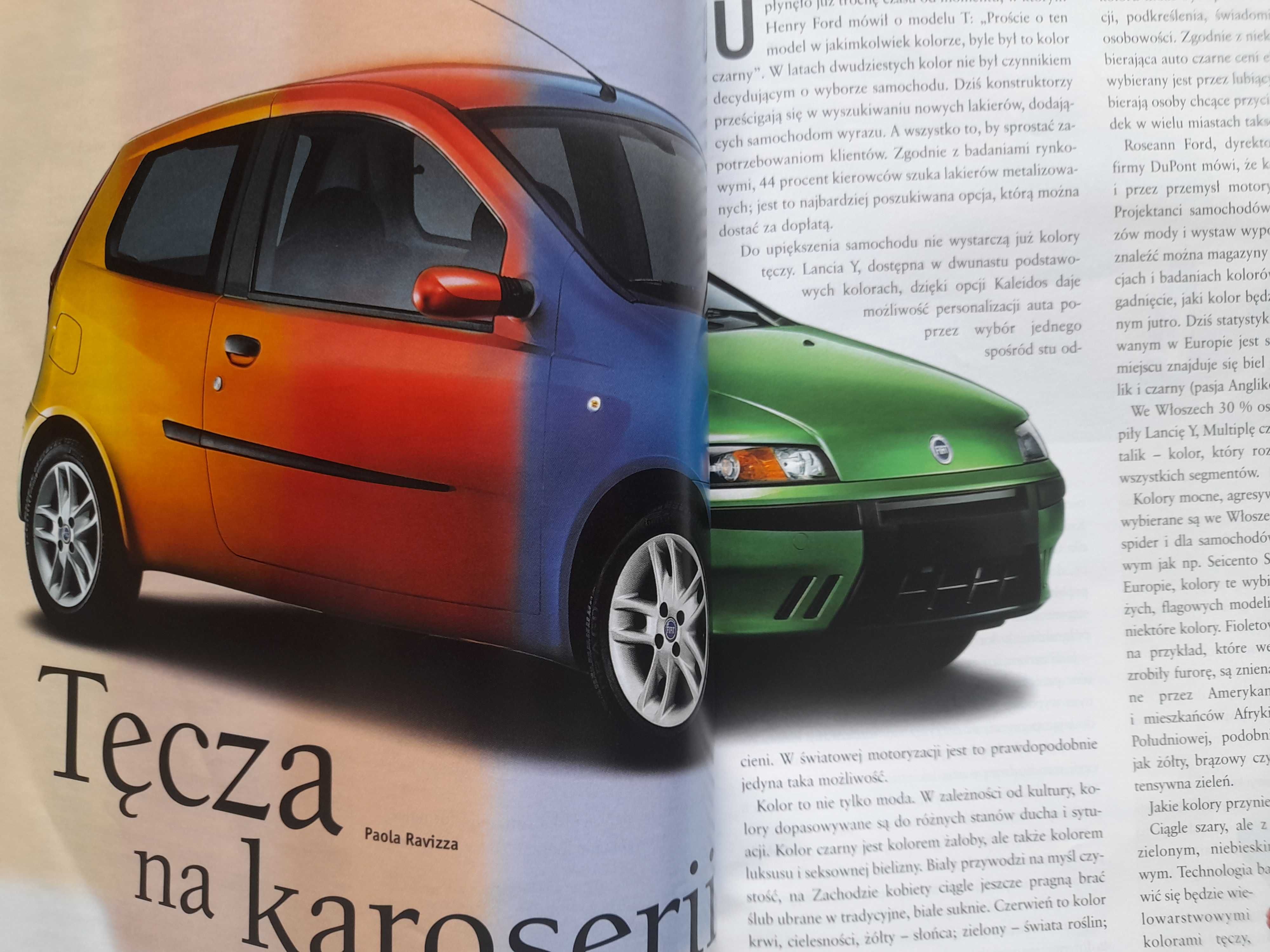 FIAT wokół nas pismo Fiata w Polsce rok 2001