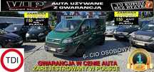 Ford Transit Custom Brygadówka - 6 os. HAK * Skóry * L1H1 * GWARANCJA-Zamiana Automi-x.pl