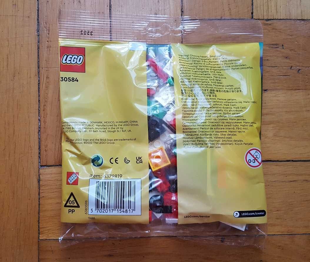 LEGO 30584 - Świąteczny pociąg seria Creator - 5 sztuk, 15zł/sztukę