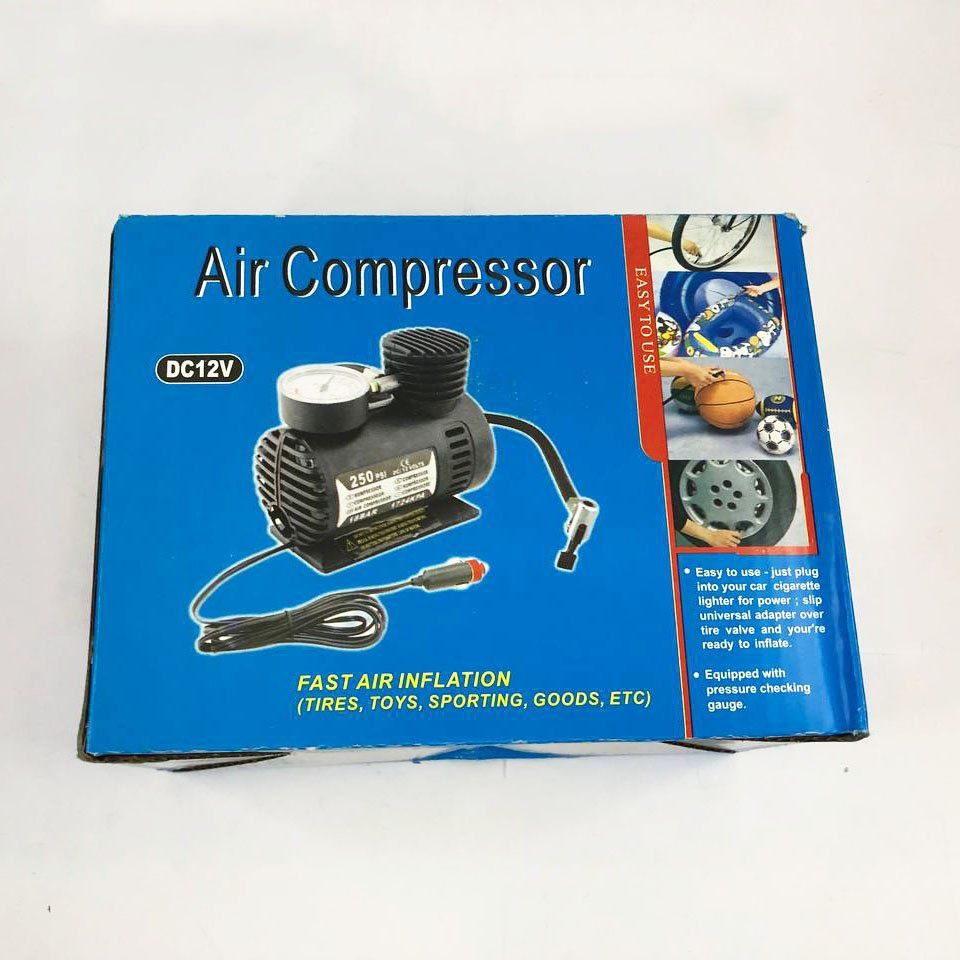 Автомобільний компресор насос Air Pomp Ji030