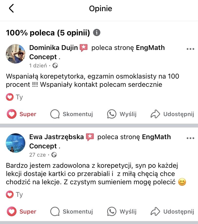 Certyfikowany korepetytor j.angielski matura, egzamin ósmoklasisty