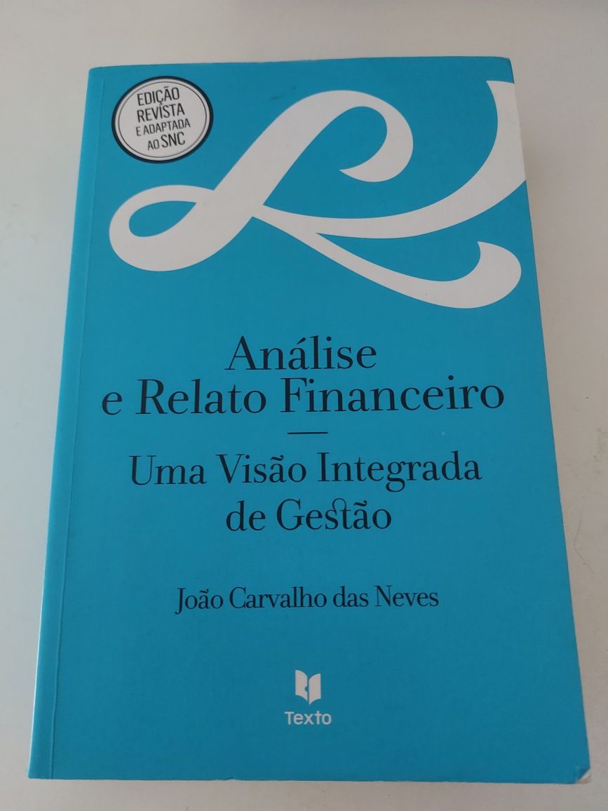 Livro Análise e Relato Financeiro João Carvalho das Neves