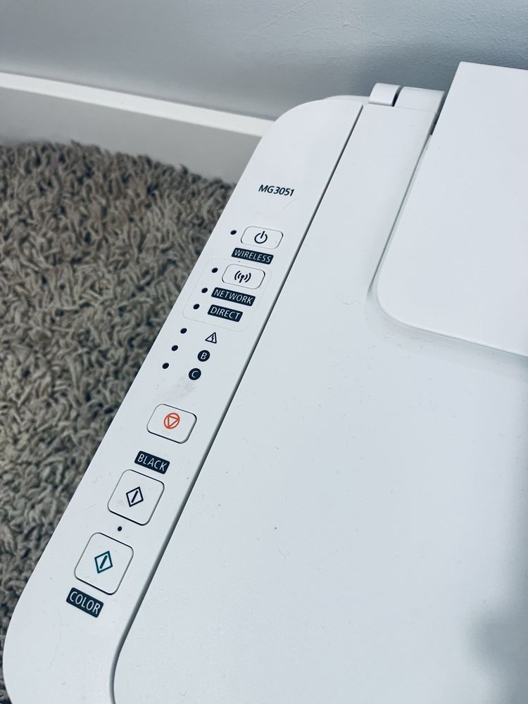 Canon 3051 drukarka biala ksero scanner duza a4