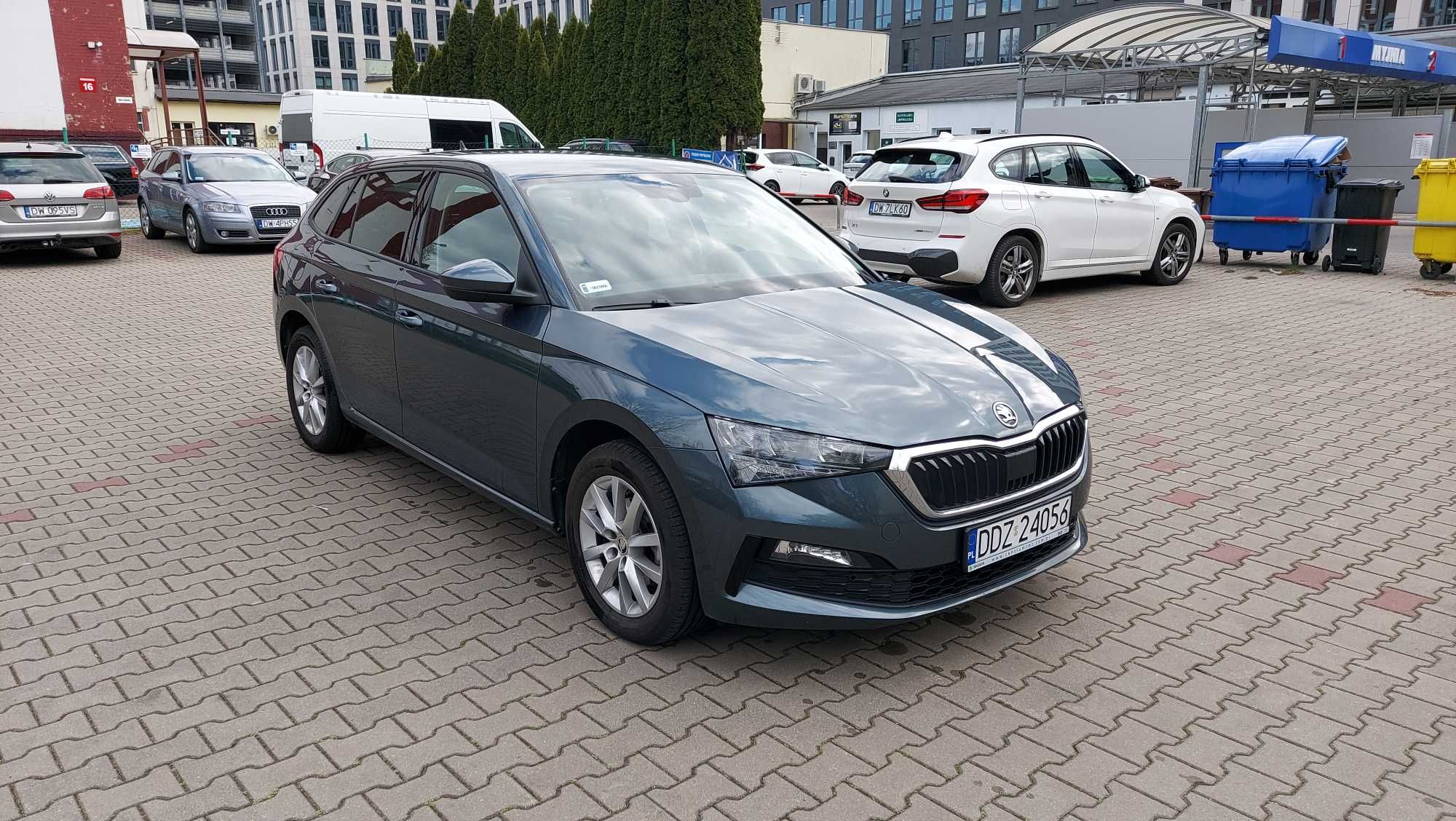 Skoda Scala, Wynajem długoterminowy samochodów, wypożyczalnia aut