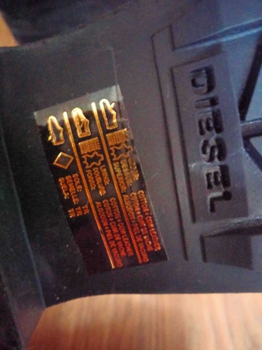Шкіряні черевики diesel оригінал
