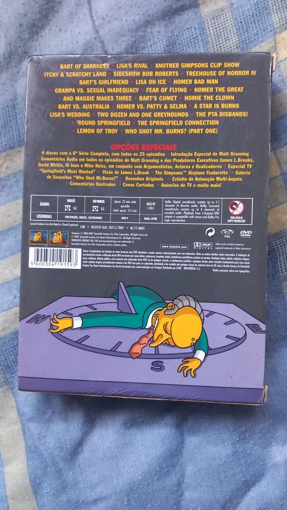 Os Simpsons temporada 6 em DVD