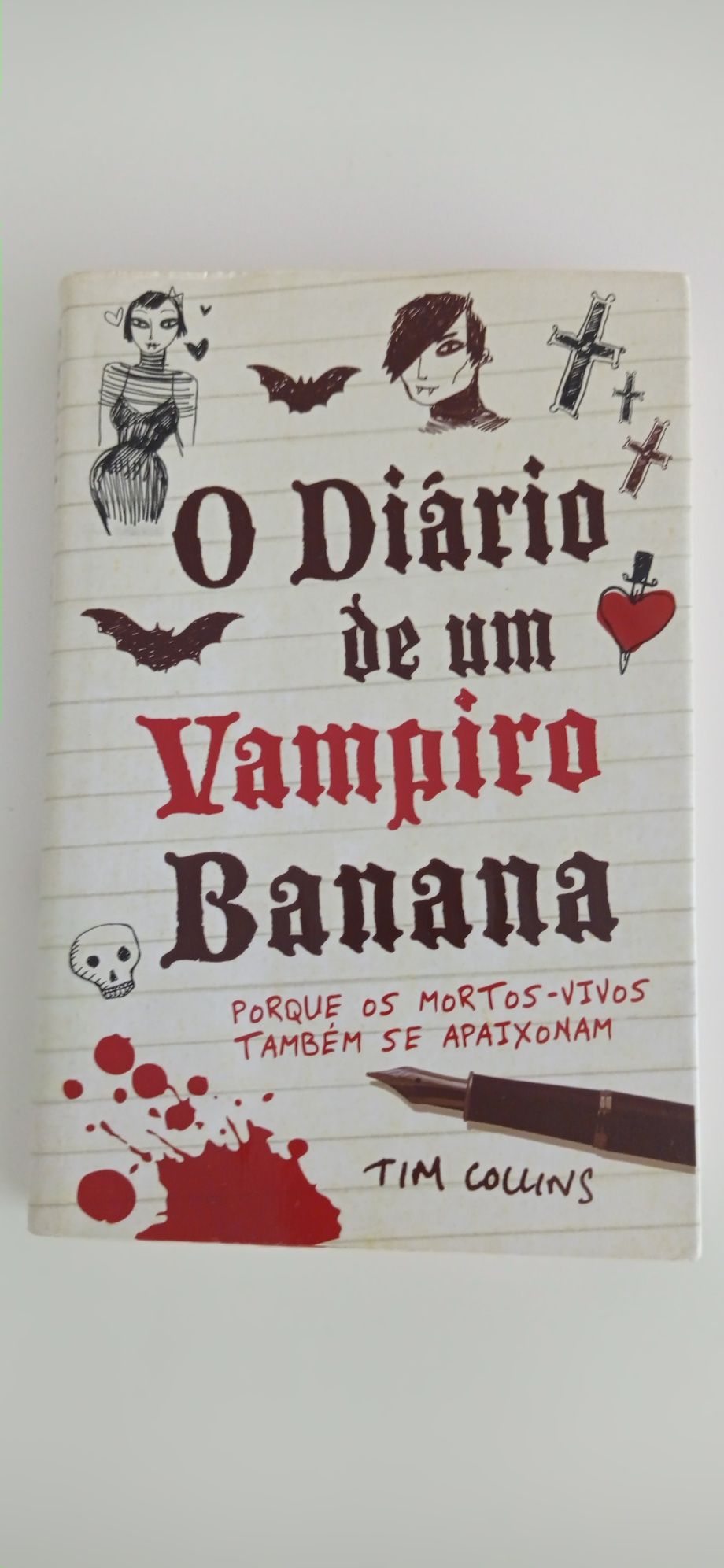 Livro " o diário de um vampiro banana"