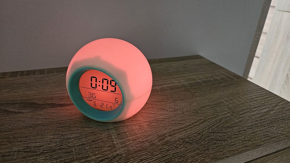 Budzik, zegarek, kolorowy