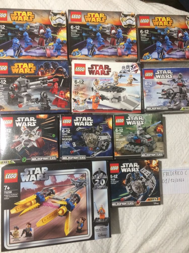 LEGO Friends, Big Bang Theory, Star Wars, Technic, City, Speed Champ