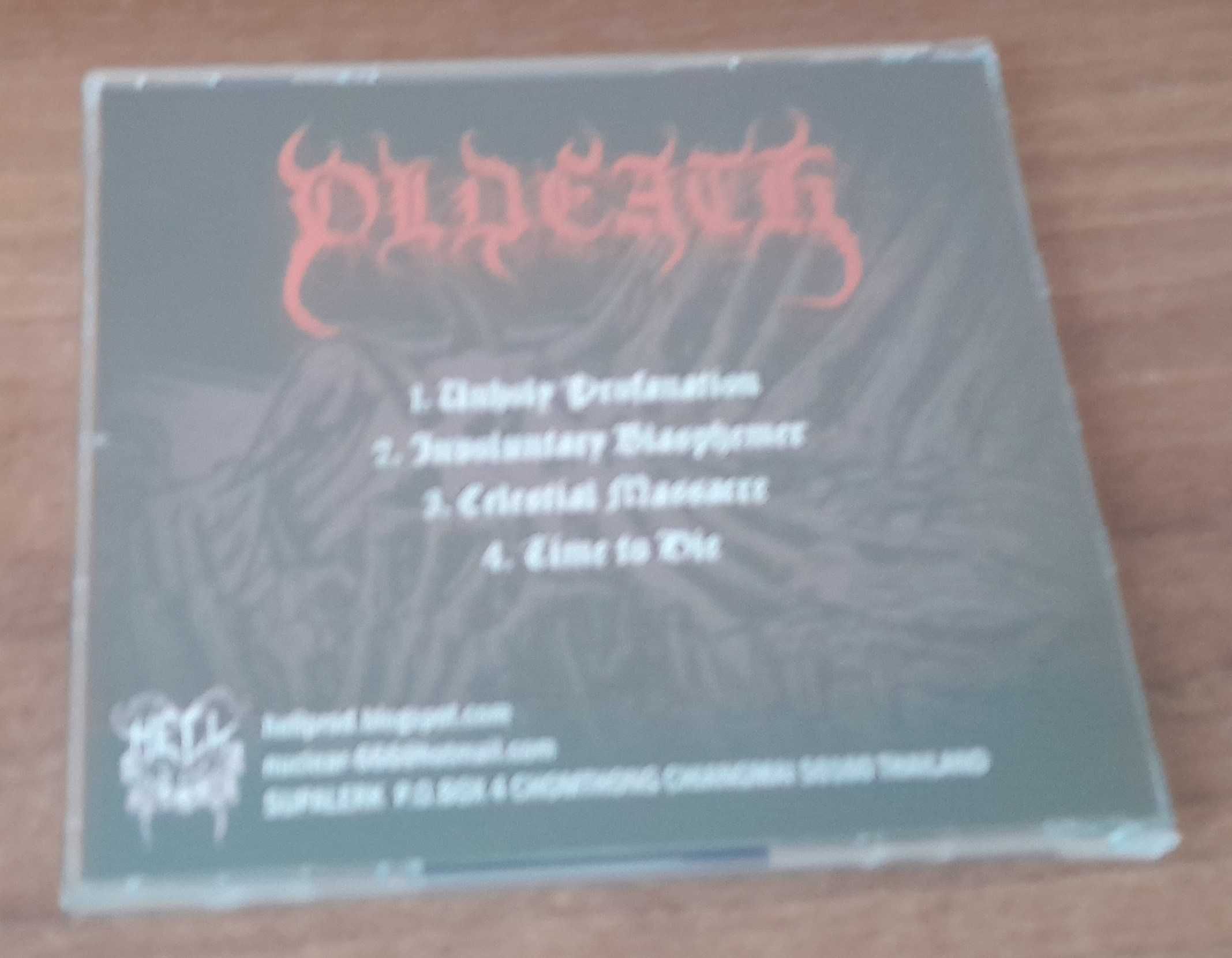 OLDEATH (Chile) - Born Between All Death cd Sodom Sarcofago Sepultura