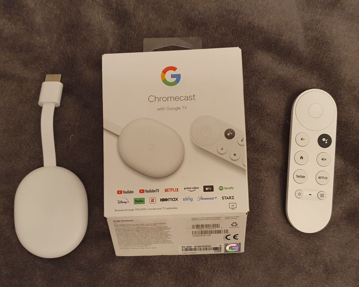 Odtwarzacz multimedialny Smart TV 4k Google Chromecast 4.0