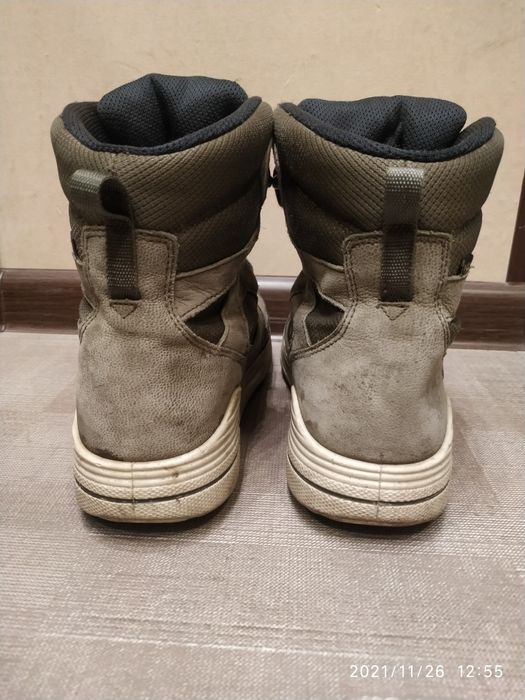 ECCO ботинки зимние, черевики 39 размер