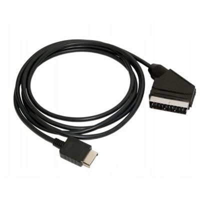 Kabel Real RGB Scart PAL Playstation PS1 PS2 1.8m