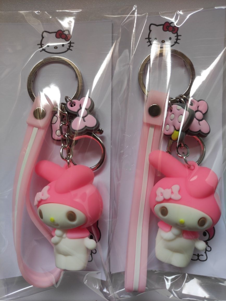 Porta chaves Hello Kitty Melody Cinnamoroll Keroppi