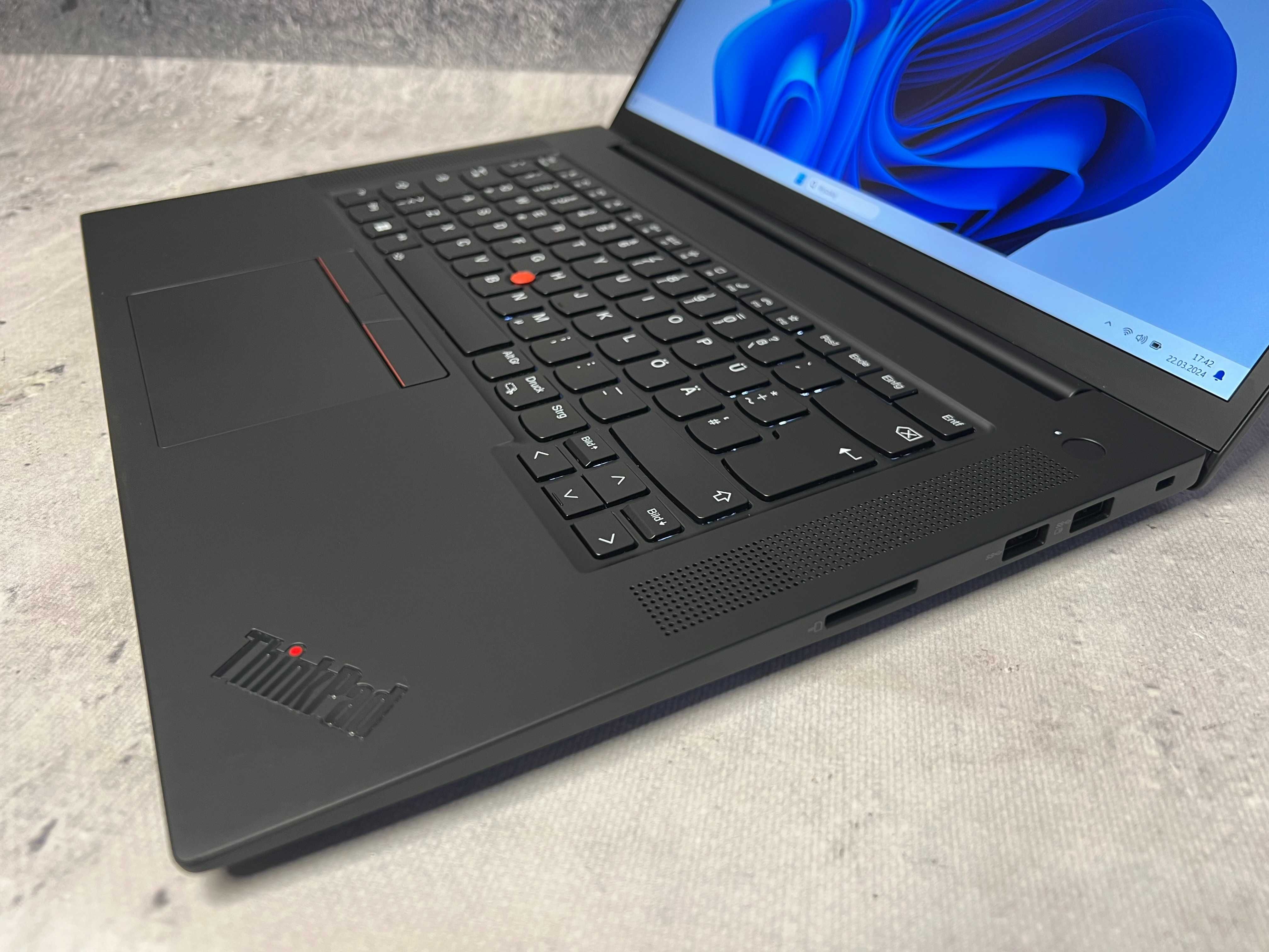 Thinkpad P1 Gen4 i7 11800H / 32GB DDR4 / 2TB SSD / T1200 4GB / 16 2K